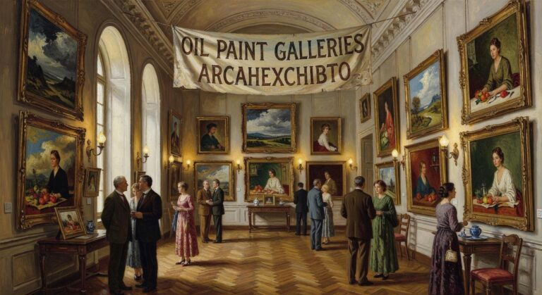 oil paint galleries arcahexchibto