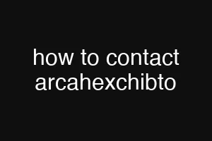 how to contact arcahexchibto
