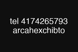 tel 4174265793 arcahexchibto